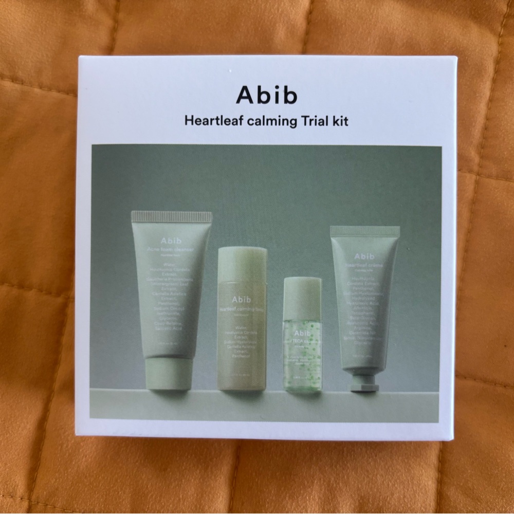 NIB Abib Heartleaf Calming Trial Kit